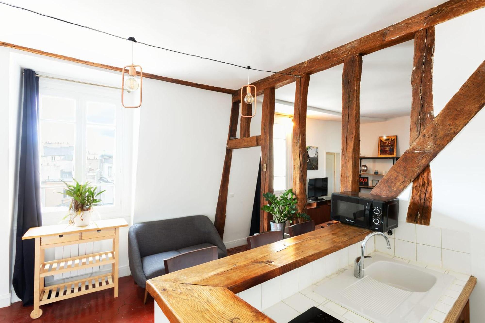 Central Paris 1Br Cozy Apartment ภายนอก รูปภาพ