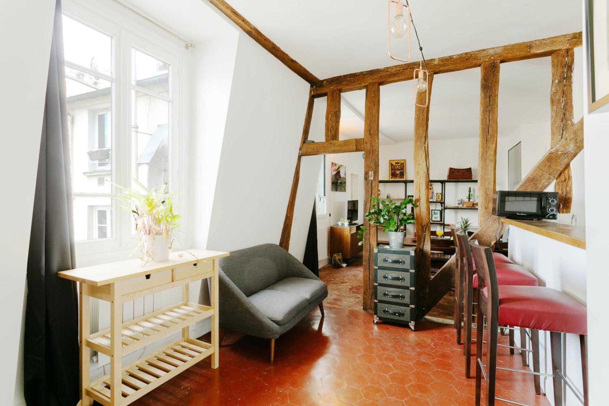 Central Paris 1Br Cozy Apartment ภายนอก รูปภาพ