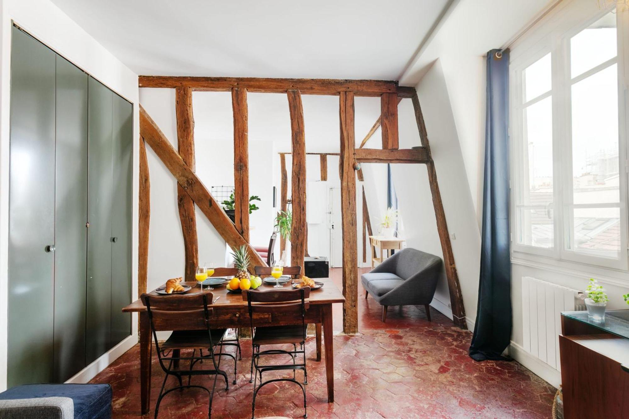 Central Paris 1Br Cozy Apartment ภายนอก รูปภาพ