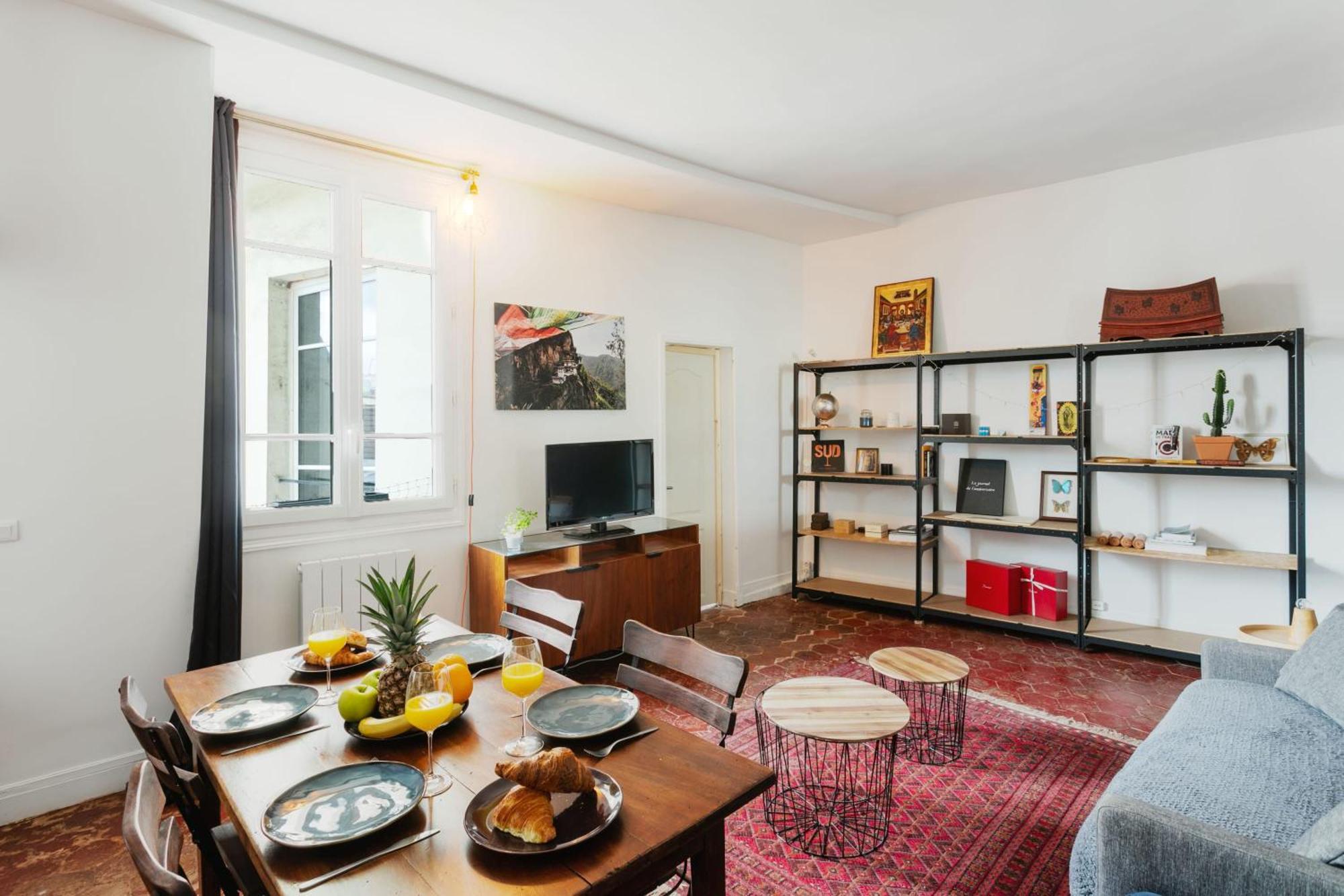 Central Paris 1Br Cozy Apartment ภายนอก รูปภาพ